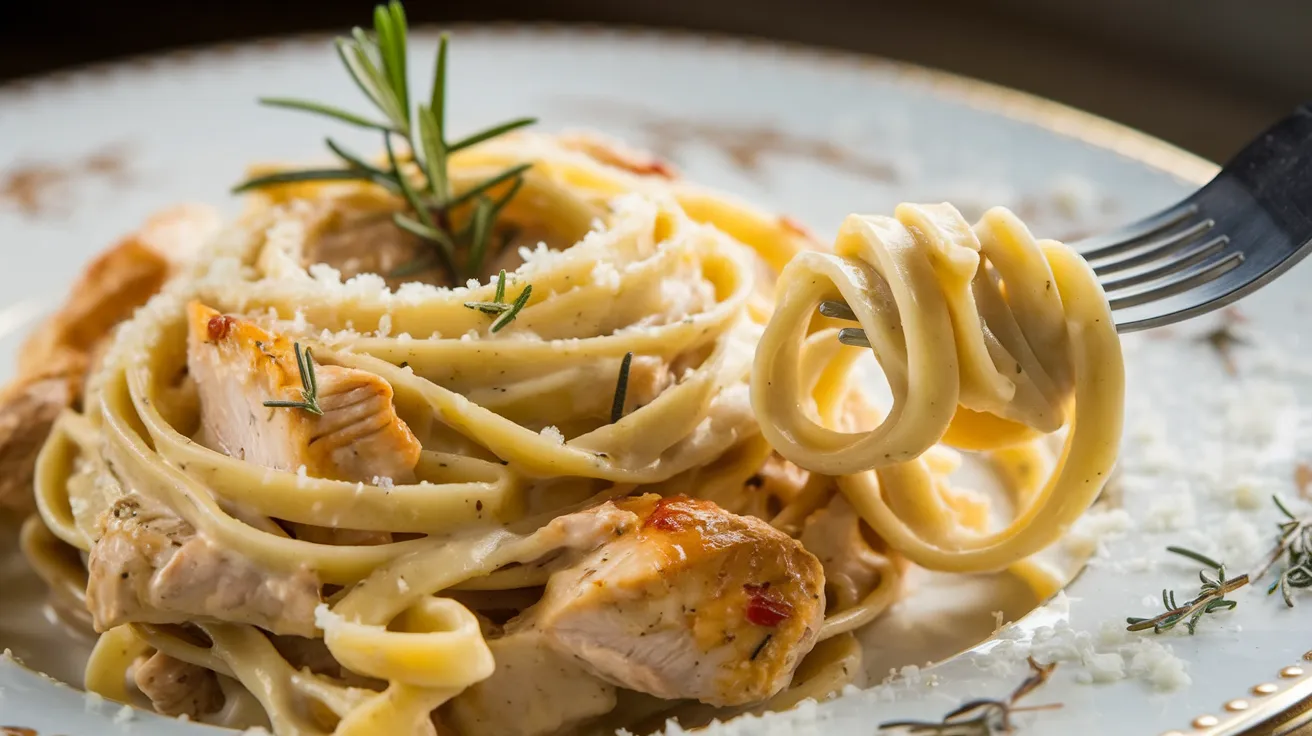 Chicken and Rosemary Pasta