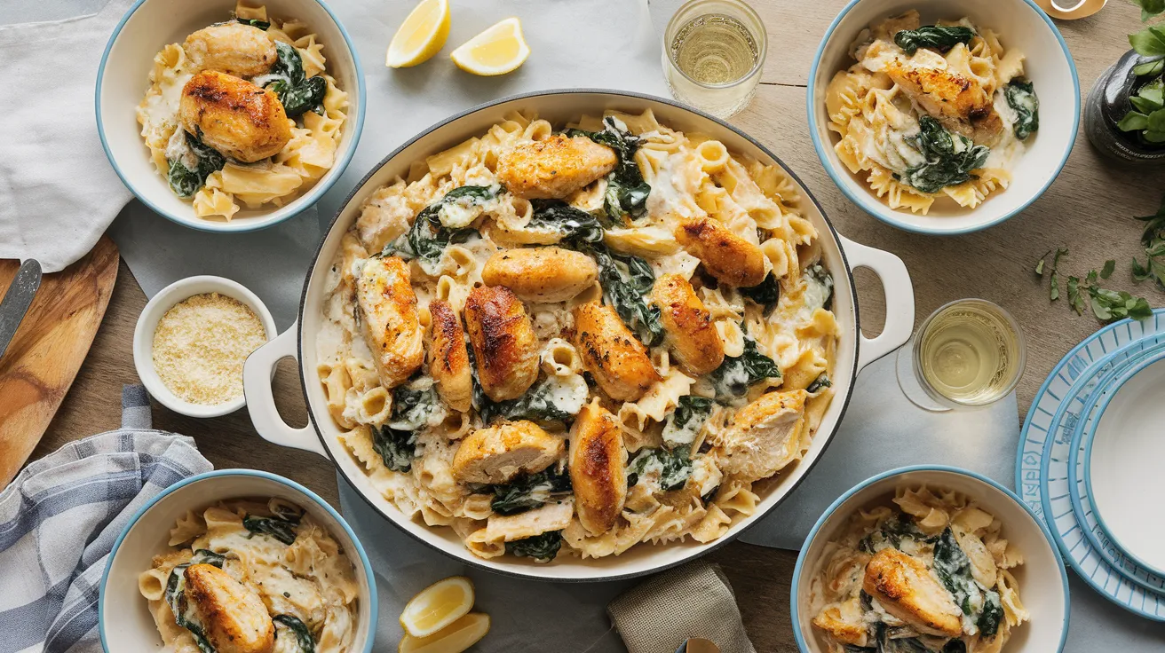 Creamy Ricotta Chicken Pasta