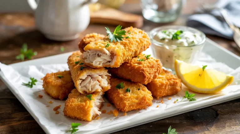 Crispy Homemade Fish Sticks Healthier Than Store-Bought