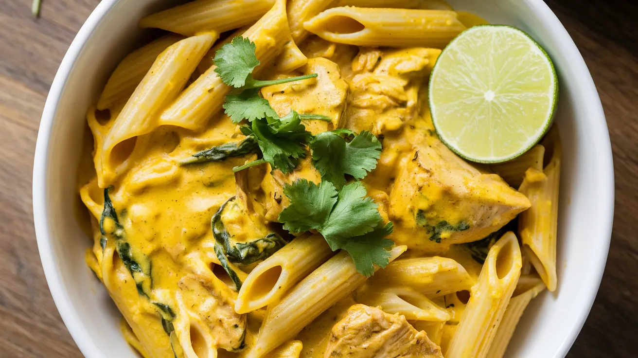 Curry Pasta with Chicken