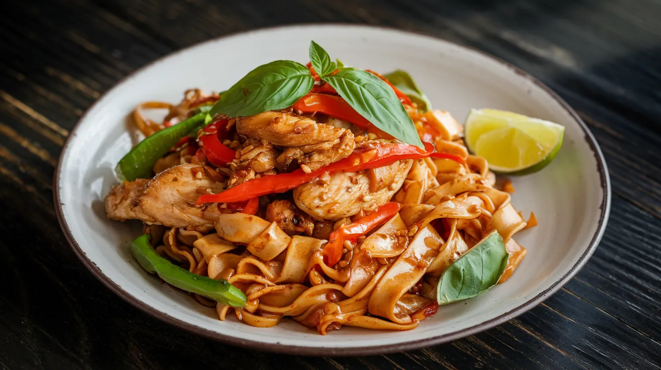Drunken Noodles Pad Kee Mao