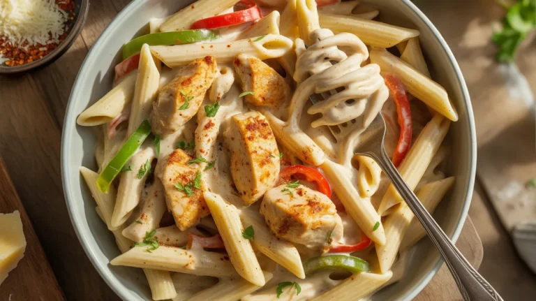 Easy Creamy Cajun Chicken Pasta