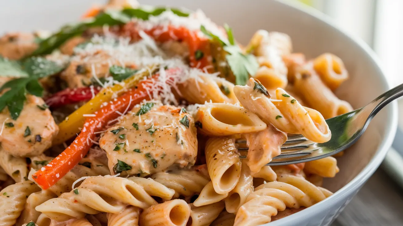 Easy Creamy Cajun Chicken Pasta