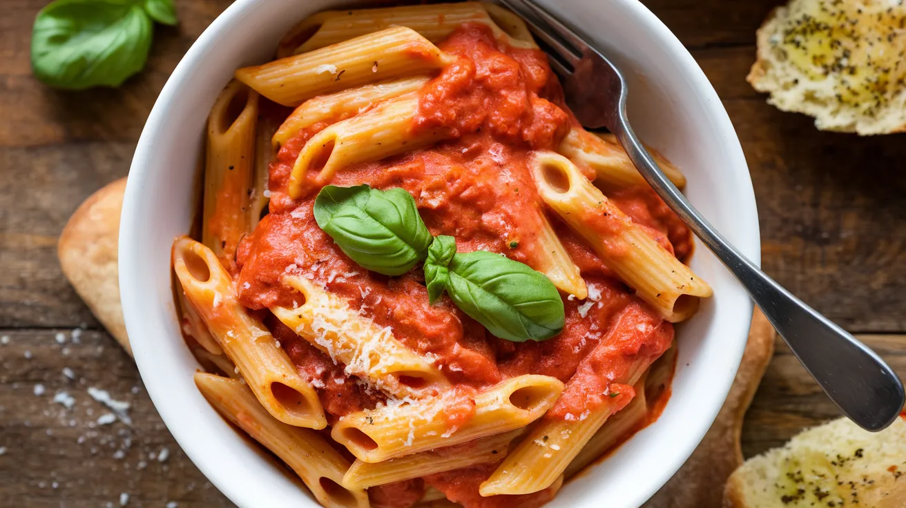 Easy One Pot Creamy Tomato Pasta