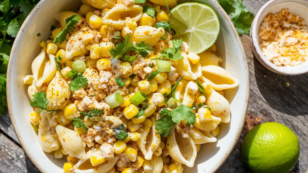 Elote Pasta Salad