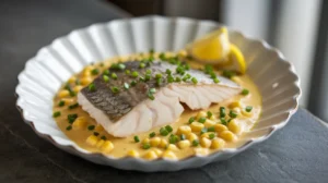 Fish Fillet In Sweet Corn Sauce