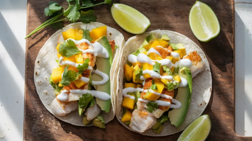 Fish Tacos With Mango Salsa Recipe