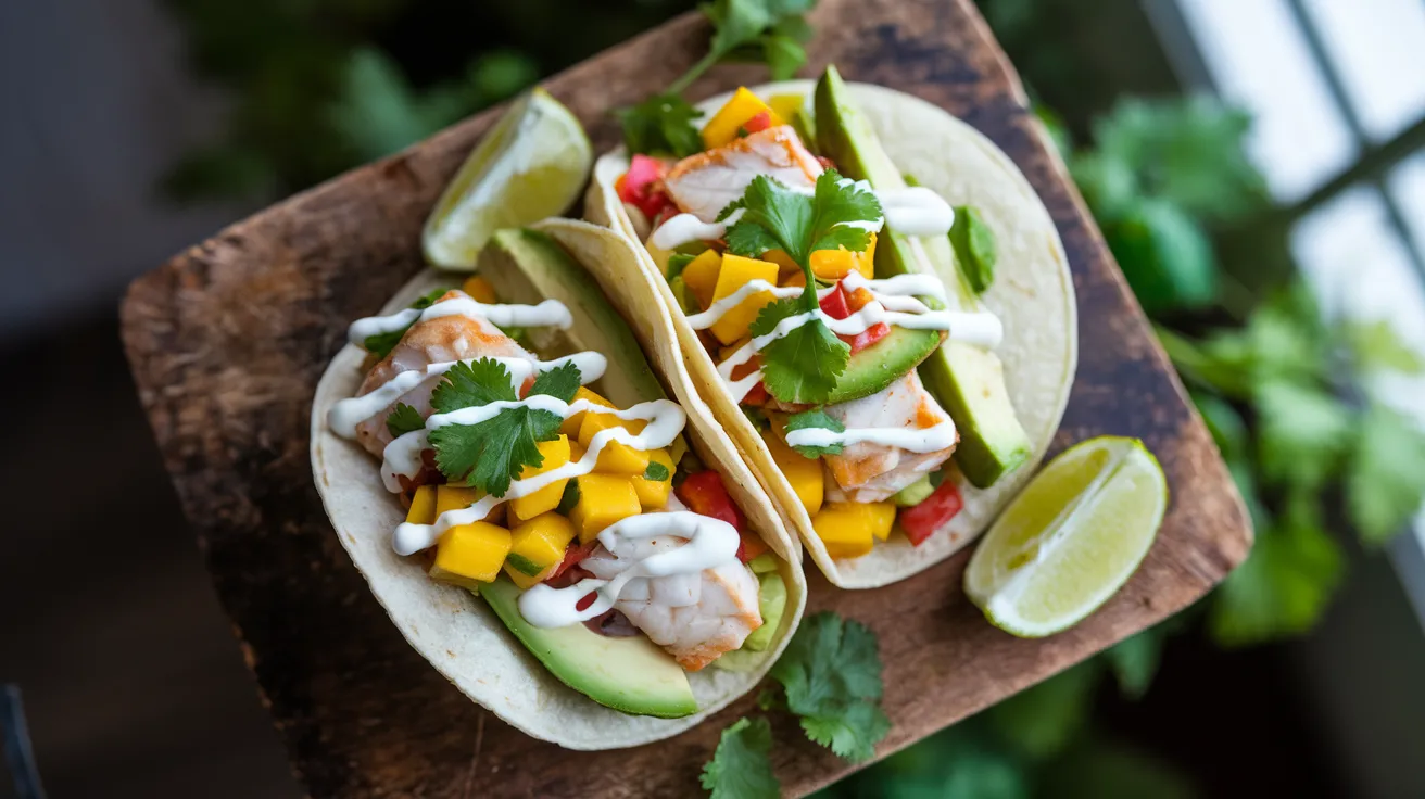 Fish Tacos With Mango Salsa