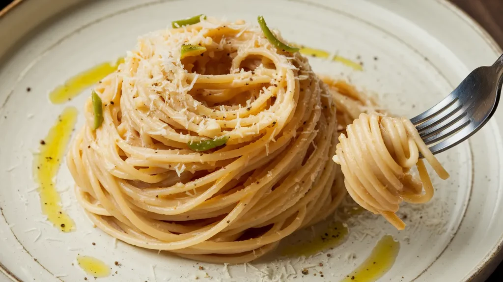 Garlic Chilli Cacio e Pepe Specialty & Regional Pasta recipe