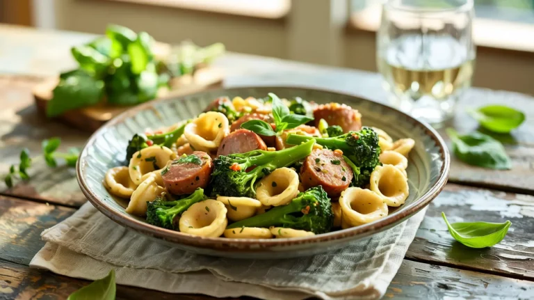 Homemade Ear Shaped Pasta Recipe