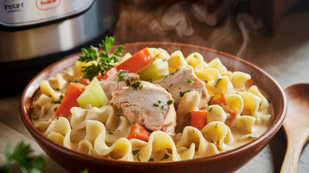 Instant Pot Chicken And Noodles