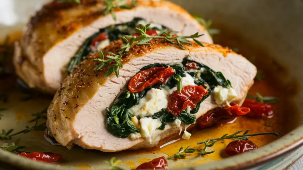 Mediterranean Stuffed Chicken Breasts Recipe