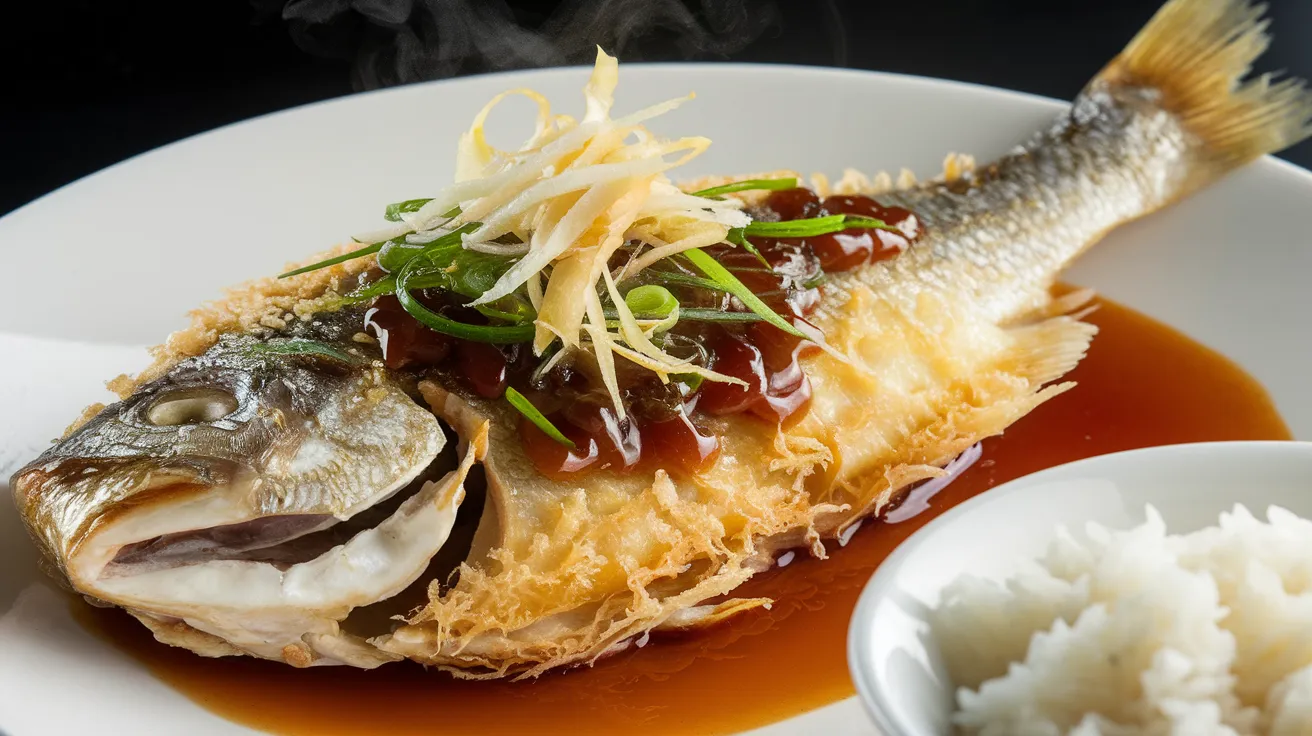 Pan Fried Fish Fillet Hong Kong Style