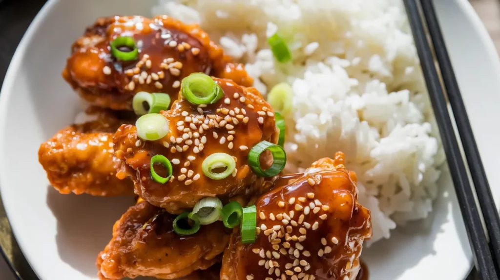 The BEST Honey Sesame Chicken Recipe