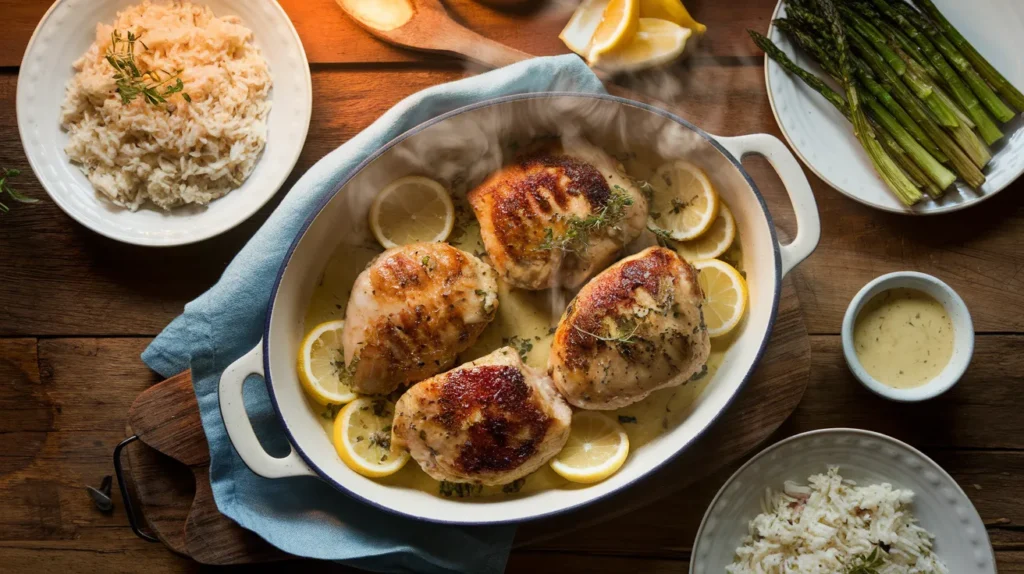 The Only Baked Lemon Butter Chicken Recipe You'll Ever Need