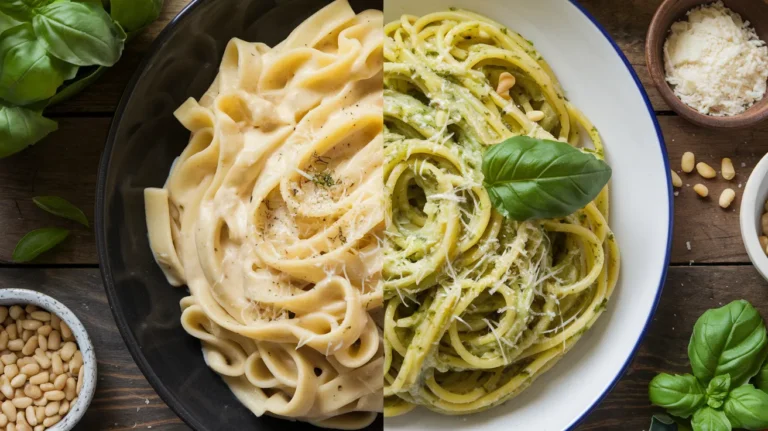 Alfredo and Pesto Sauce
