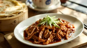 Peking Shredded Pork with Sweet Bean Sauce
