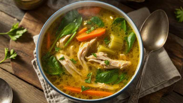 Anti-Inflammatory Chicken Soup