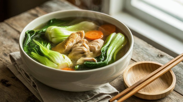 Bokchoy Chicken Soup