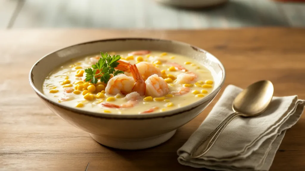Creamy Shrimp Corn Soup Soup recipe