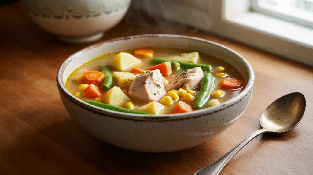 Crockpot Thai Coconut Chicken Soup Soup recipe