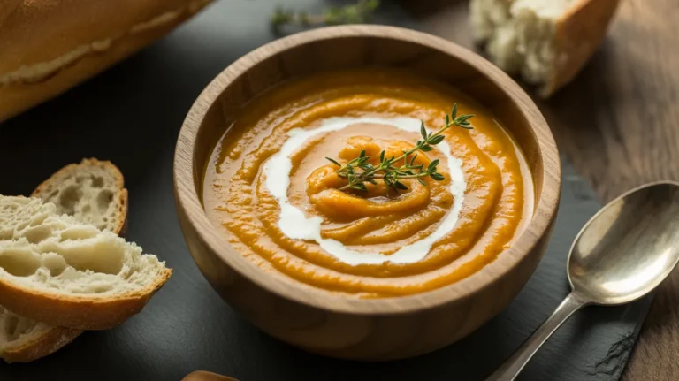 Easy Butternut Squash Tomato Soup