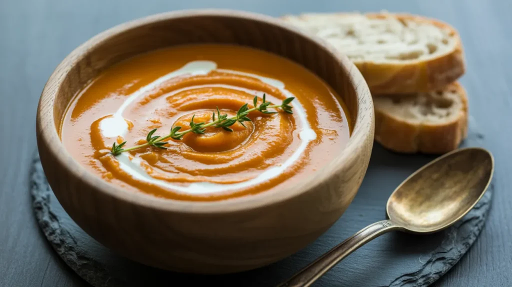 Easy Butternut Squash Tomato Soup Soup recipe