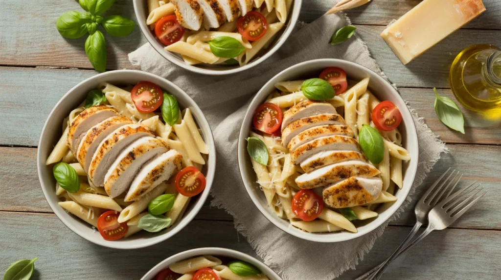 Grilled Chicken Pasta Pasta with Protein recipe