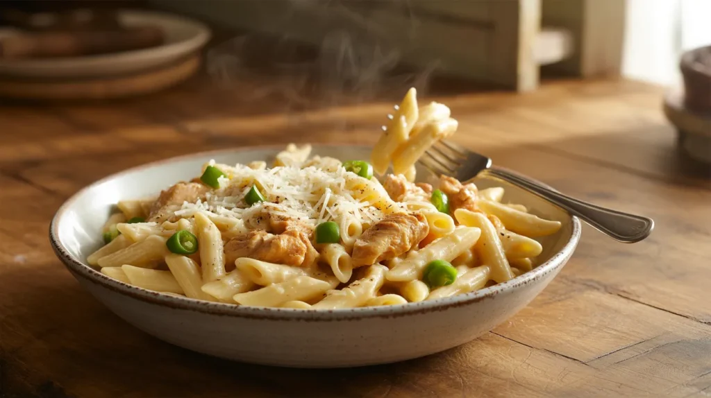 Hatch Chile Chicken Pasta Pasta with Vegetable recipe