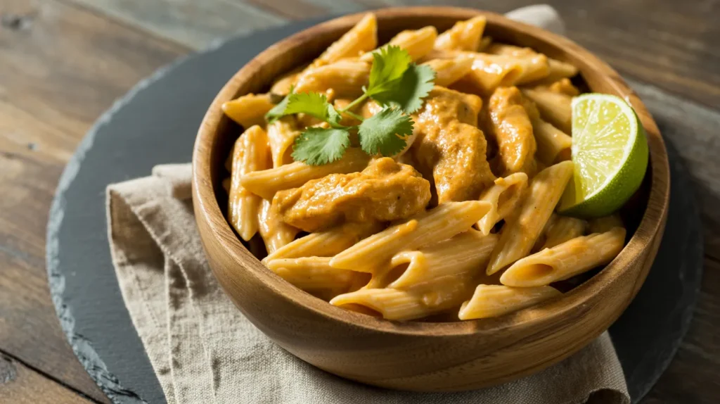 Korma Curry Pasta Specialty Pasta Dish recipe