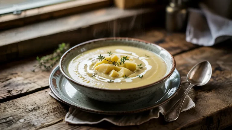 Creamy Potato Garlic Soup