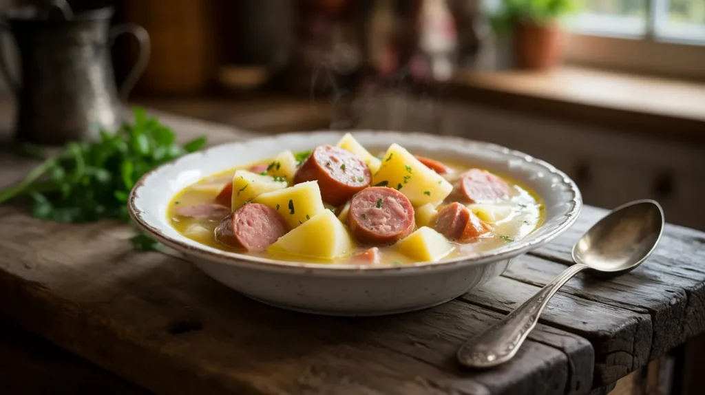 Easy Kielbasa Potato Soup Soup recipe