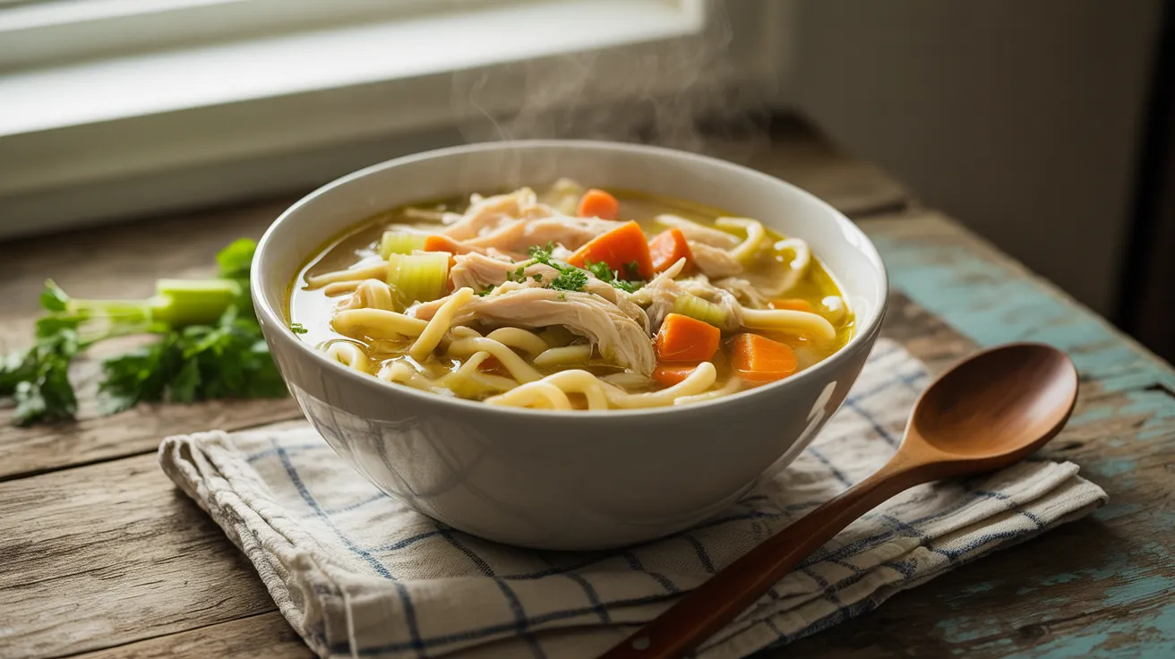 Homemade Chicken Noodle Soup