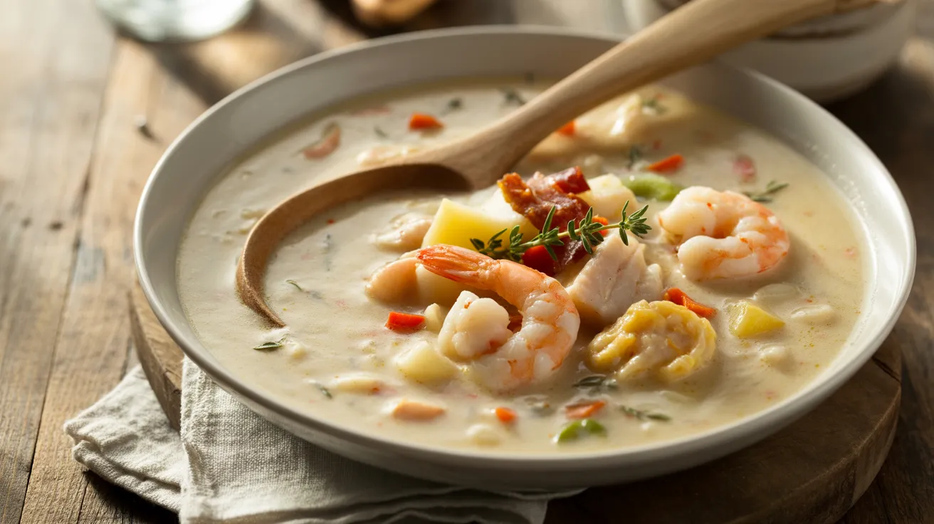 Rich Seafood Chowder