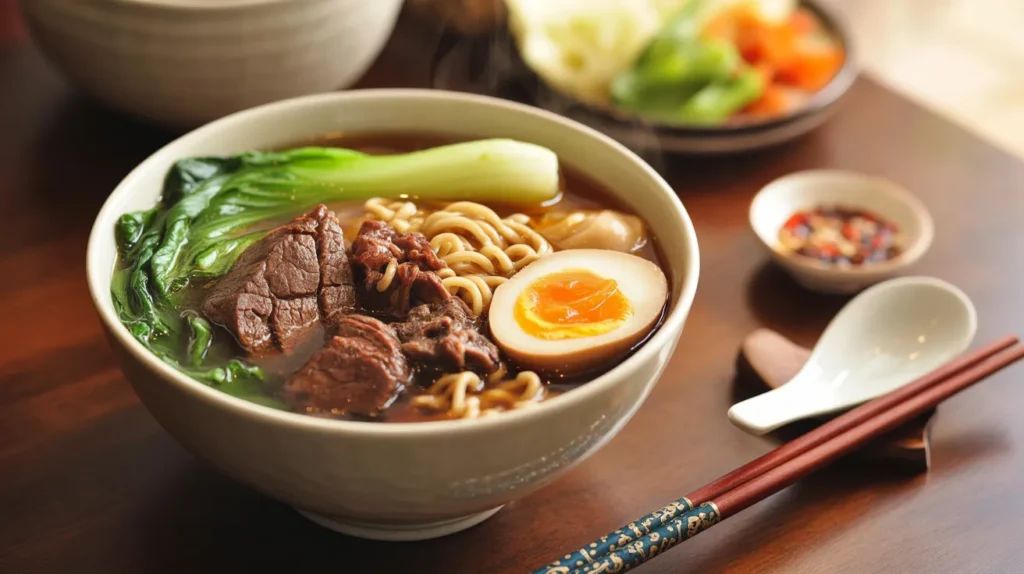 Slow-Simmered Taiwanese Beef Noodle Soup Soup recipe