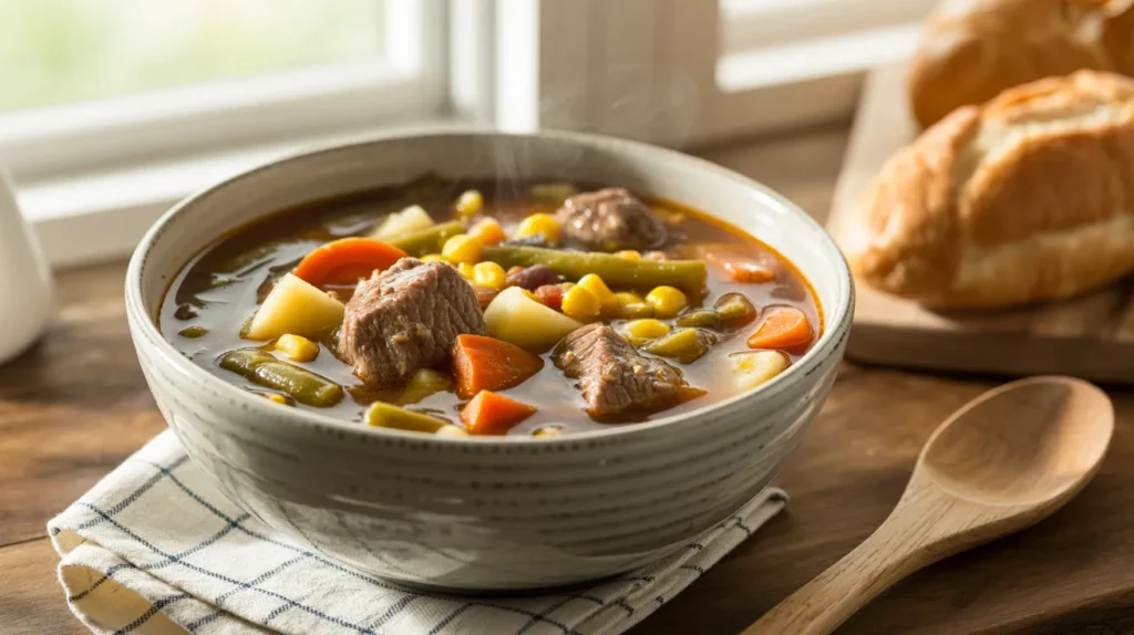 Vegetable Beef Soup Soup recipe