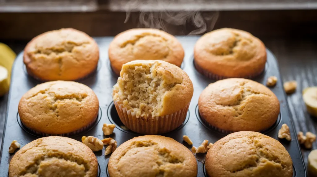 Vegan banana muffins Vegan Recipe