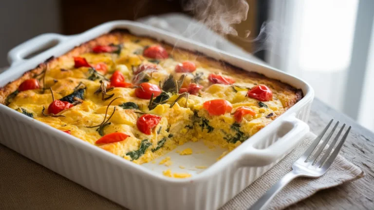 Vegan breakfast casserole