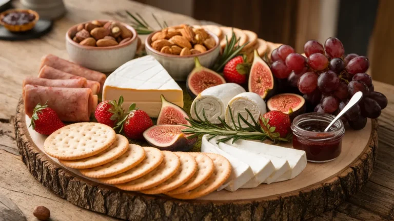 Vegan charcuterie board
