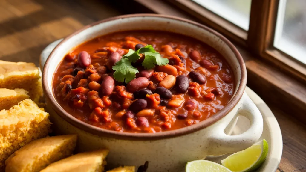 Vegan chili  Vegan Recipe
