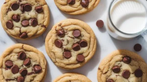 Vegan chocolate chip cookies