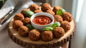 Vegan meatballs