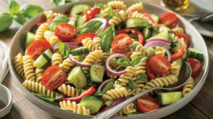 Vegan pasta salad