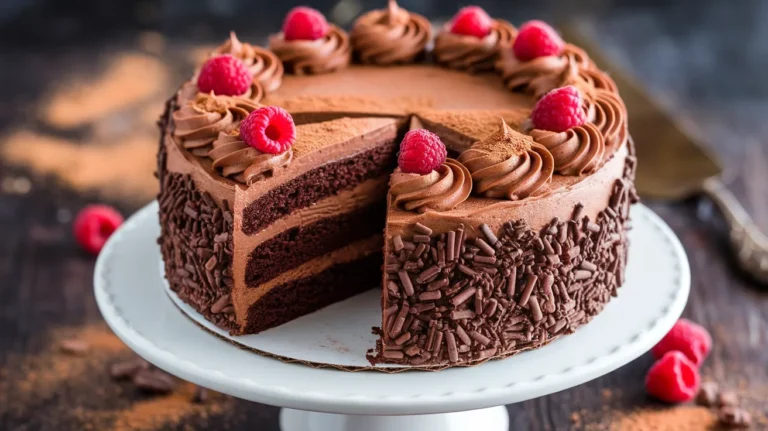 Keto vegan chocolate cake