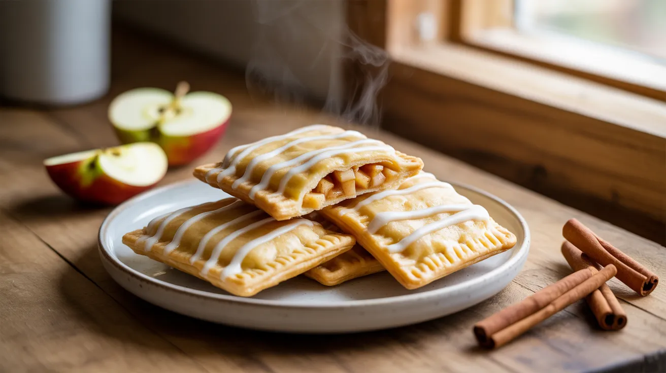 Vegan apple pop tarts