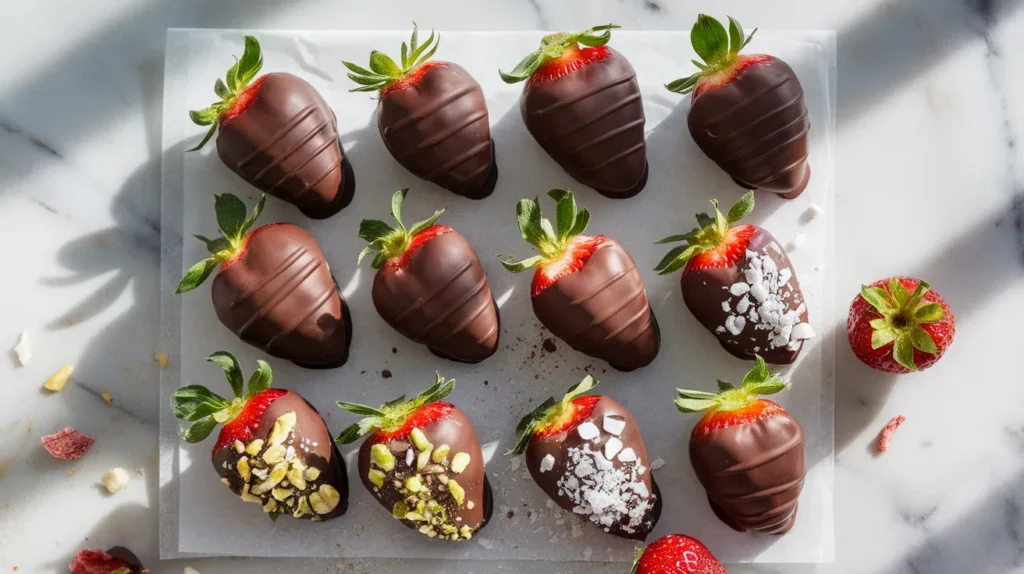 Vegan chocolate covered strawberries  Vegan Recipe
