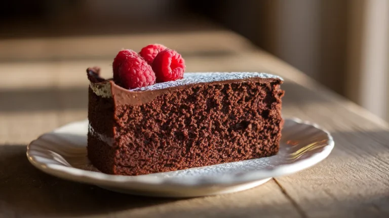 Vegan gluten free chocolate cake