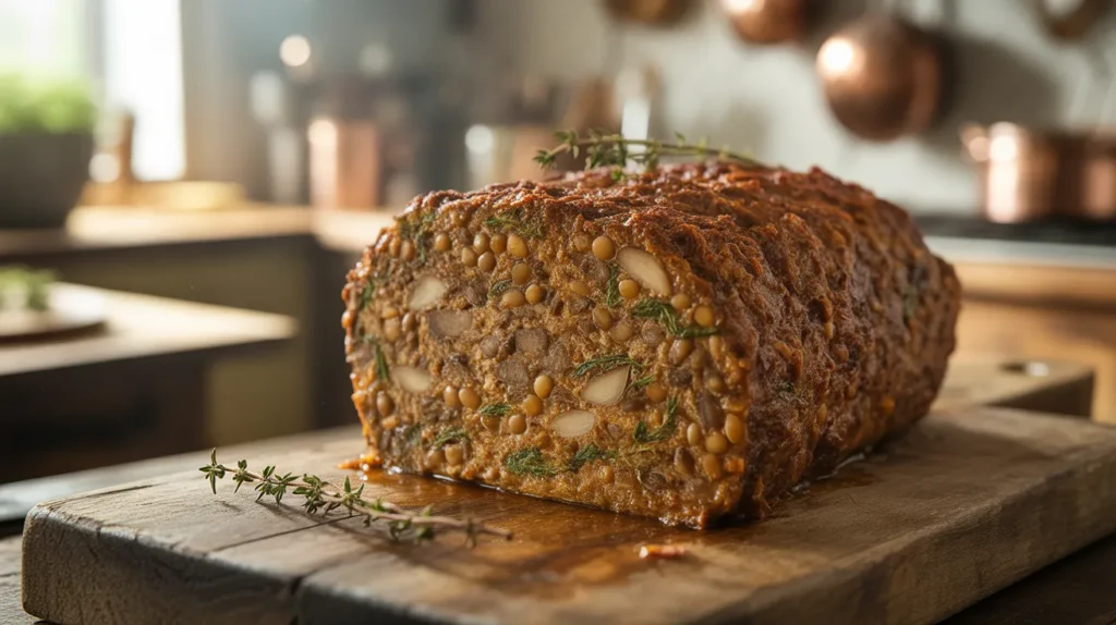 Vegan meatloaf  Vegan Recipe
