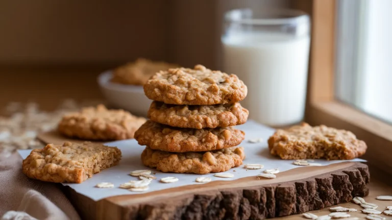Vegan oatmeal cookies