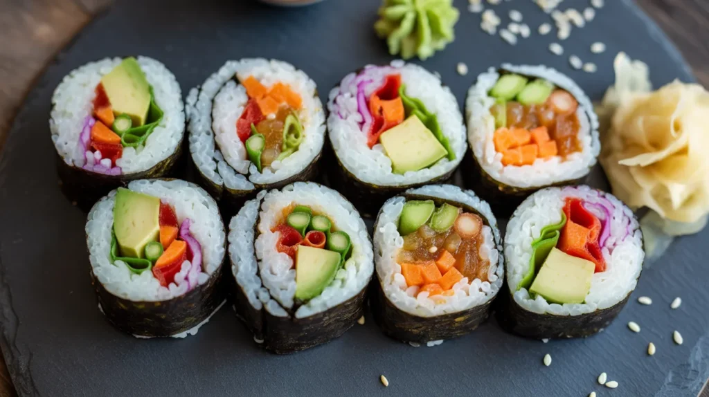 Vegan sushi  Vegan Recipe
